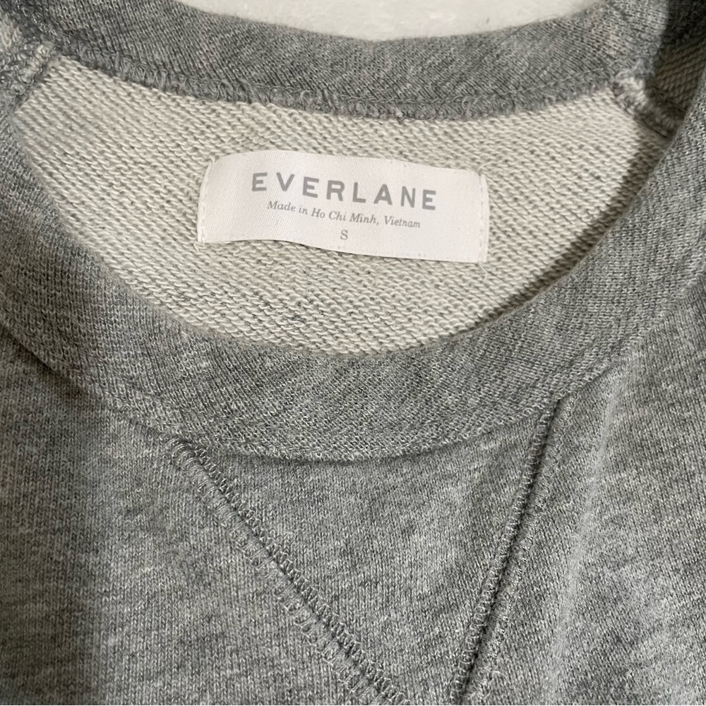 Everlane The 100% Human Crew Sweatshirt - Picture 5 of 8